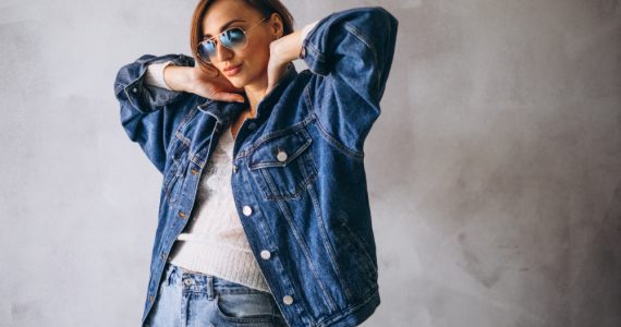 Staying stylish with runway trends.